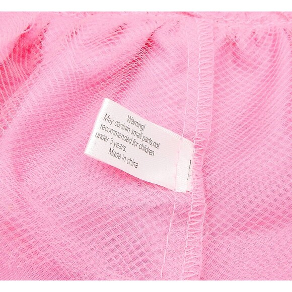 Teddy Mountain Pink Fairy Princess Dress And Hair Bow Rose Netting 16 Inch Bear - Picture 4 of 8